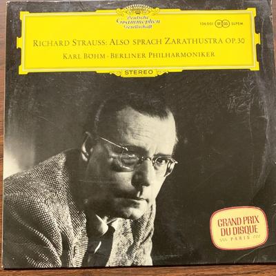 Richard Strauss, Michel Schwalbé, Berliner Philharmoniker · Herbert von Karajan ‎– Also Sprach Zarathustra  – Original Album