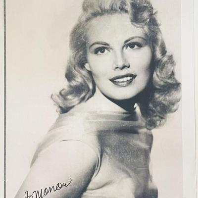 Jo Morrow signed photo