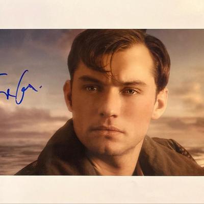 Jude Law Signed Photo
