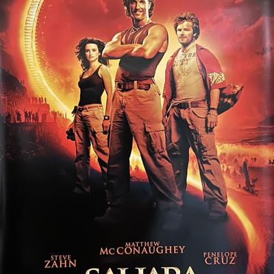 Sahara 2005 original movie poster