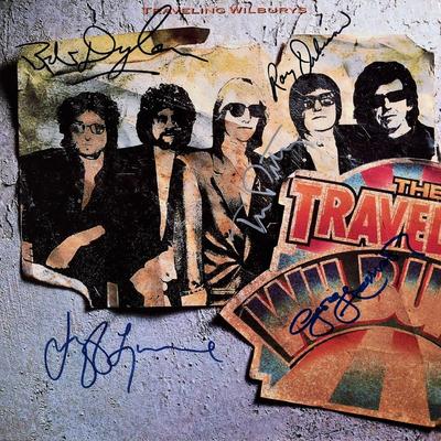 Traveling Wilburys signed Volume One album
