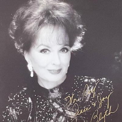 Ann Blyth signed photo
