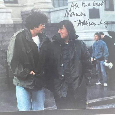 Adrian Lyne signed photo