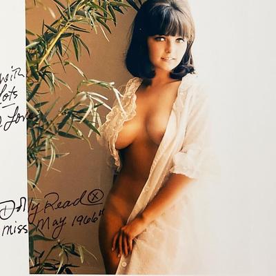 Playmate Dolly Read signed photo