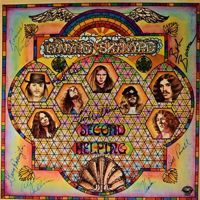 Lynyrd Skynyrd signed Second Helping album