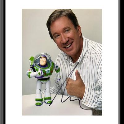 Toy Story Tim Allen signed photo. GFA Authenticated