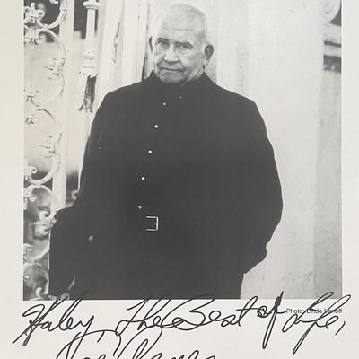 Ed Asner signed photo
