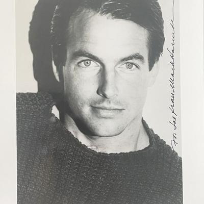 NCIS Mark Harmon signed photo