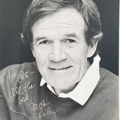 Jack Riley signed photo