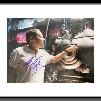 Iron Man Jon Favreau signed movie photo