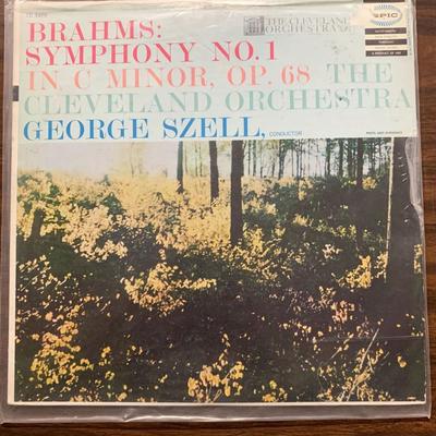 Brahms Symphony No. 1 Album – Brahms, George Szell, The Cleveland Orchestra  