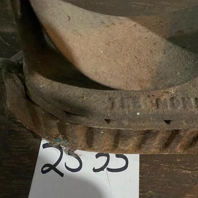 Antique Steam Sad Iron