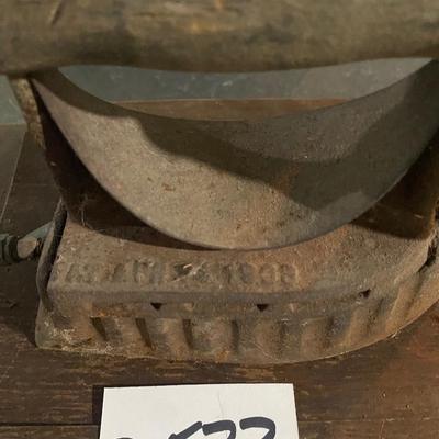 Antique Steam Sad Iron
