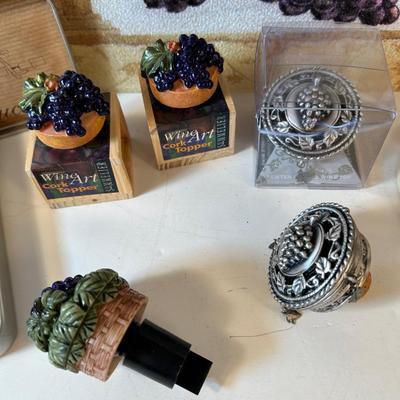 Lot 118. Grape Lovers Wine & Cheese Items