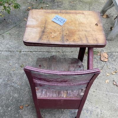 Vintage School Desk