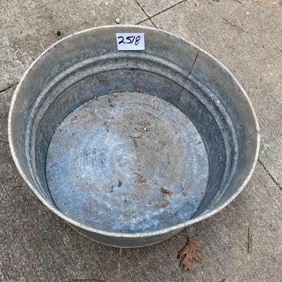 Galvanized Tub
