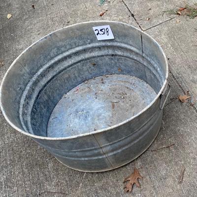 Galvanized Tub