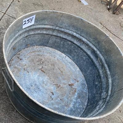Galvanized Tub