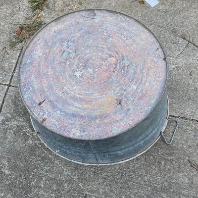 Galvanized Tub