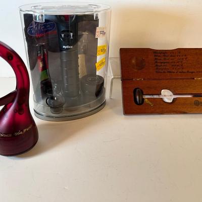 Lot 120. Wine Saving Items