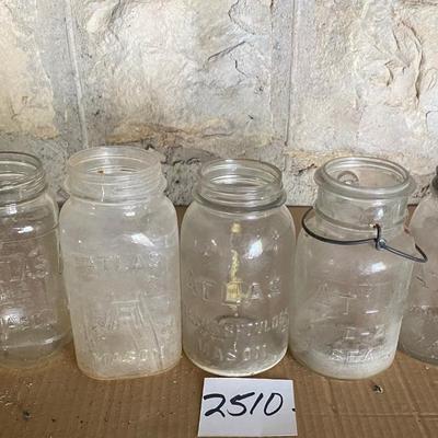 Vintage Atlas Jars