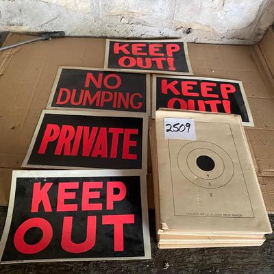 Targets and Signs