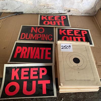 Targets and Signs