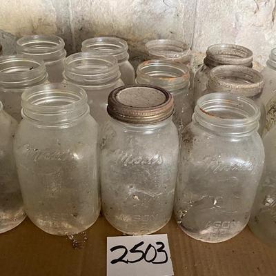 Vintage Mom’s Mason Canning Jars