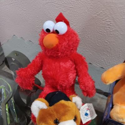 ELMO BACKPACK, SET OF POP-UP BOOKS, WINNIE THE POOH AND MORE