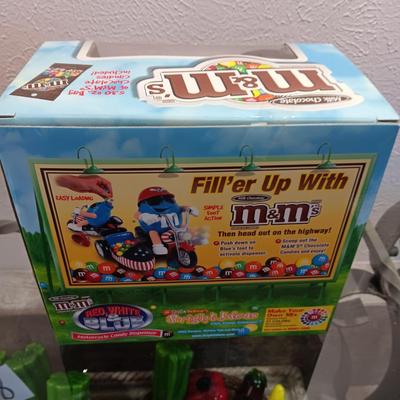 2 M&M'S CANDY DISPENSERS