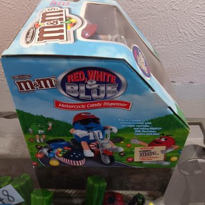 2 M&M'S CANDY DISPENSERS