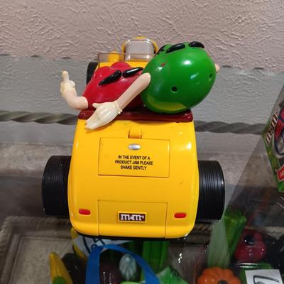 2 M&M'S CANDY DISPENSERS