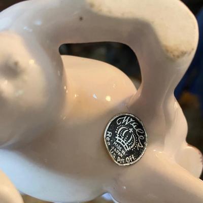 Vintage Purple Cow Creamer