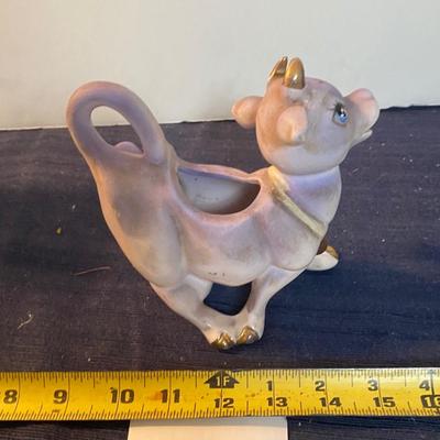 Vintage Purple Cow Creamer