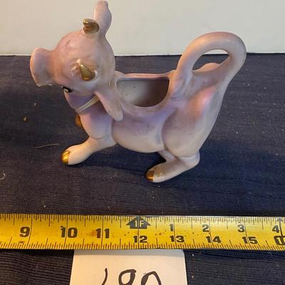 Vintage Purple Cow Creamer