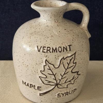 Vermont Maple Syrup Crock- Onion River Pottery