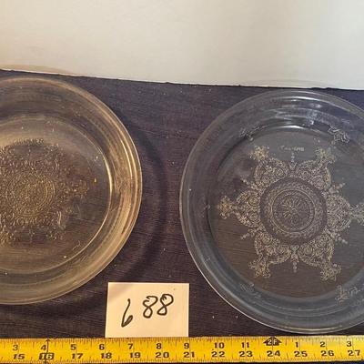 Fire King Pie Pans