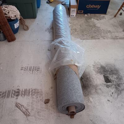 NEW 6 FOOT ROLL OF GRAY FELT