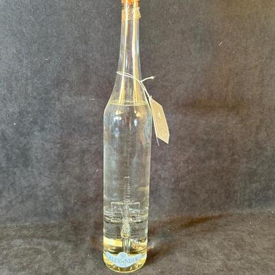 Lot 125. Decorative glass bottle with ship