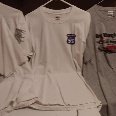 MEN'S XL T-SHIRTS & LADIES XL SHIRTS