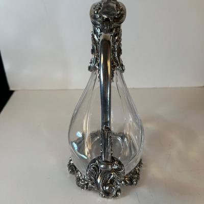 Lot 130. Ornate Wine Decanter