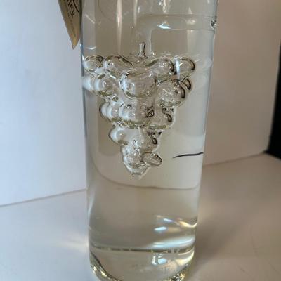 Lot 134. Decorative Bottle with grapes