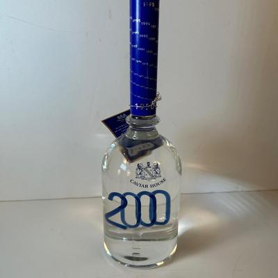 Lot 135. Decorative "2000" bottle