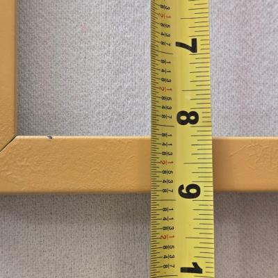 3 Yellow Picture Frames