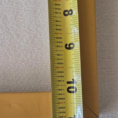 3 Yellow Picture Frames