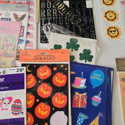 Stencil, Stickers, Ribbon, and Grip Print Liner