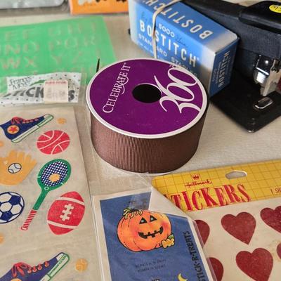 Stencil, Stickers, Ribbon, and Grip Print Liner