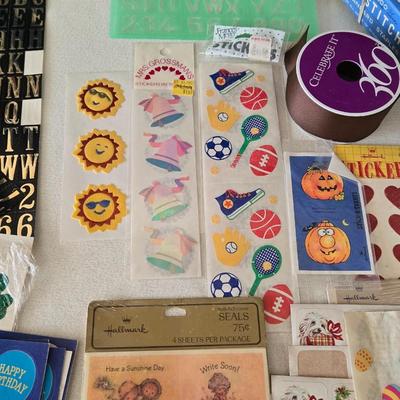 Stencil, Stickers, Ribbon, and Grip Print Liner