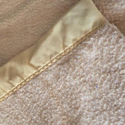 Vintage Yellow Heated Blanket