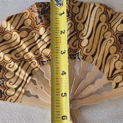 Small Ceramic Vase and Deco Fan